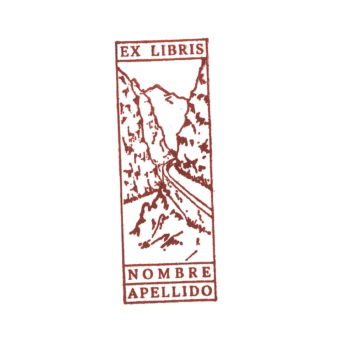 Ex-libris "Montaña"