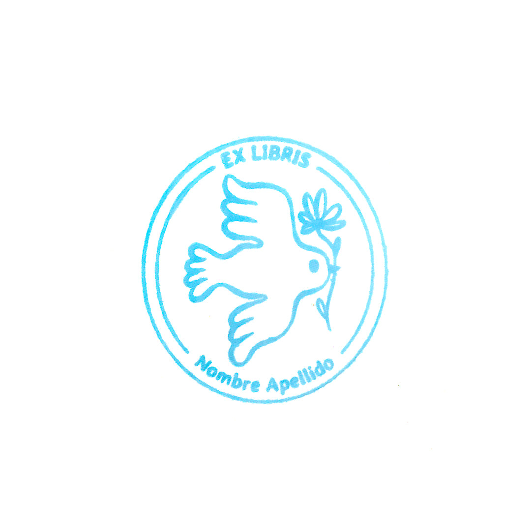Ex-libris "Paloma"