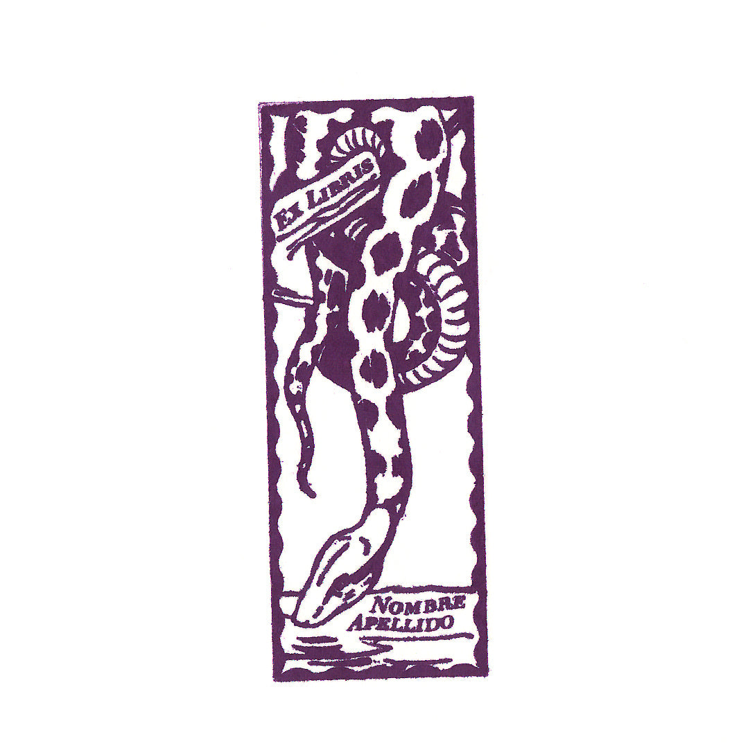 Ex-libris "Serpiente"